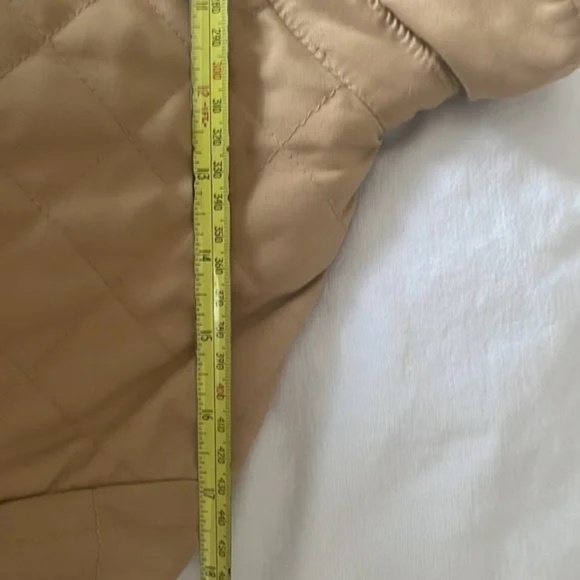 Ralph Lauren Warm Beige Quilted Spring Jacket - Size S - Picture 9 of 11